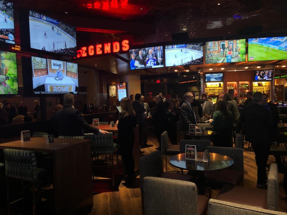 The sportsbook gives a total experience, says Greg Warren, with Canada Sports Betting.