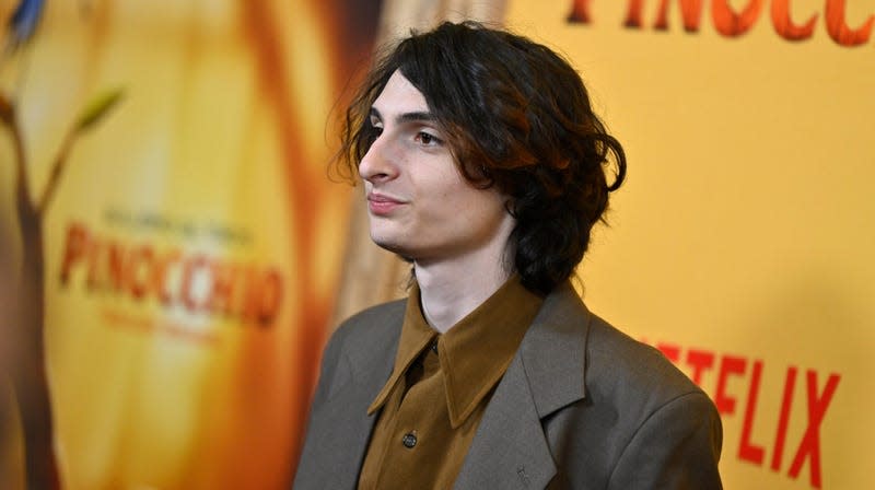 Finn Wolfhard at the Pinocchio premiere