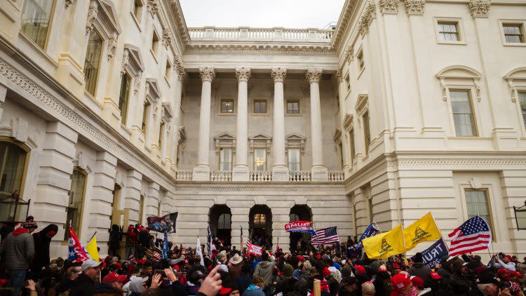 Trump Supporters Hold "Stop The Steal" Rally In DC Amid Ratification Of Presidential Election