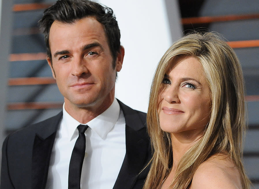 Jennifer Aniston and Justin Theroux