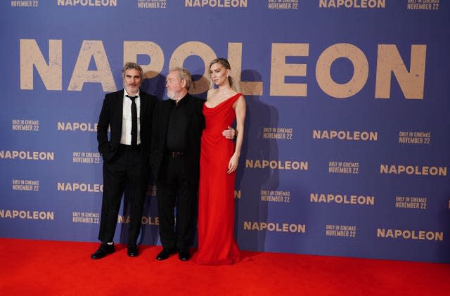 UK premiere of Napoleon