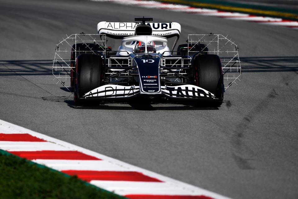 Pierre Gasly will run the full day in the AT03. (Getty Images)