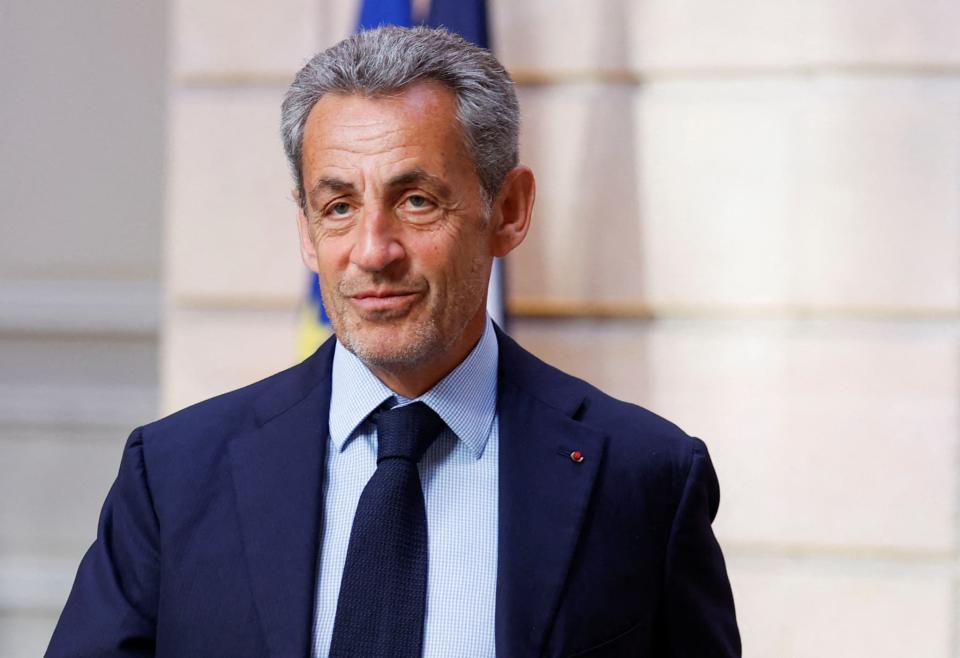L'ancien président de la République Nicolas Sarkozy le 7 mai 2022 à Paris - GONZALO FUENTES / POOL / AFP