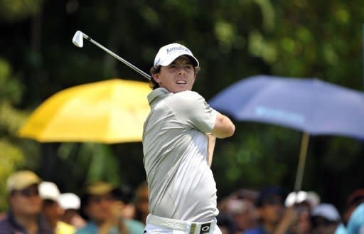 Imag provided by World Sport Group on November 11 shows Rory McIlroy during the final round on day four of the Barclays Singapore Open. Two Major titles, world number one and money titles on both sides of the Atlantic -- but McIlroy has made clear he's just getting started