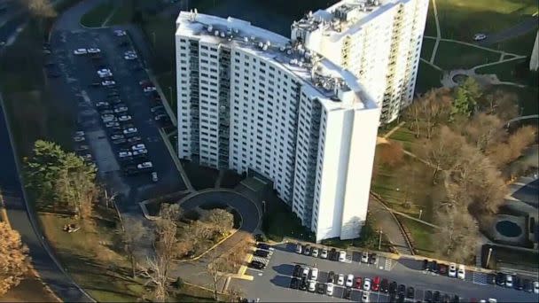 PHOTO: Police said they tracked a homicide suspect to an apartment complex in Silver Spring, Maryland, where they then discovered the body of a woman who may have been pregnant. (WJLA)