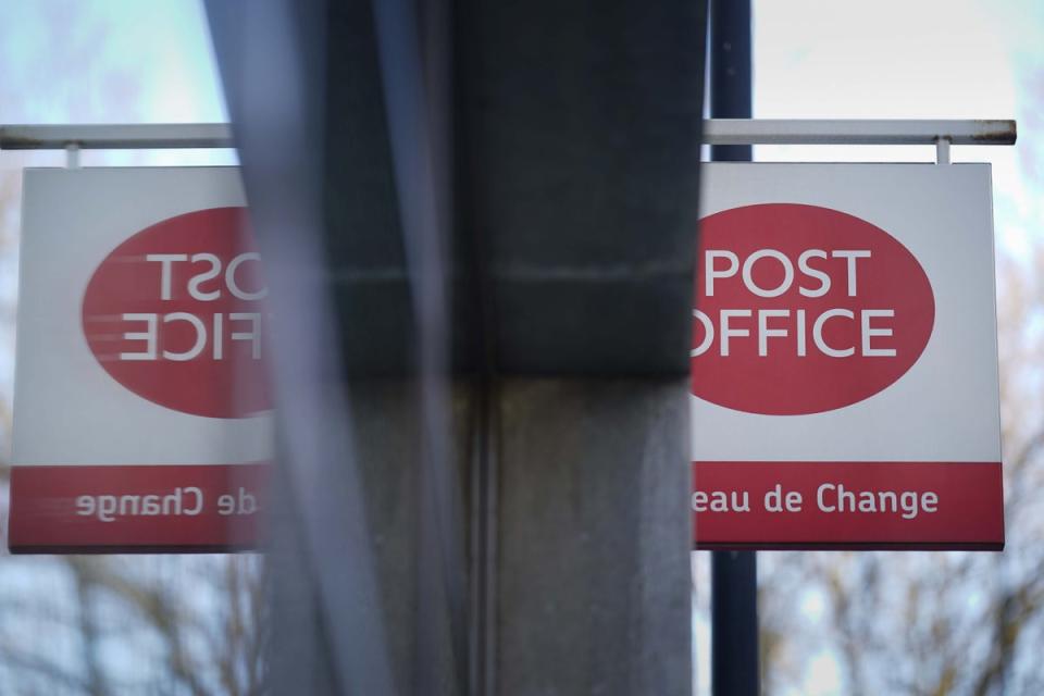 Hundreds of subpostmasters were wrongly convicted of stealing after the Post Office’s Horizon accounting system made it appear as though money was missing at their branches (Yui Mok/PA) (PA Wire)