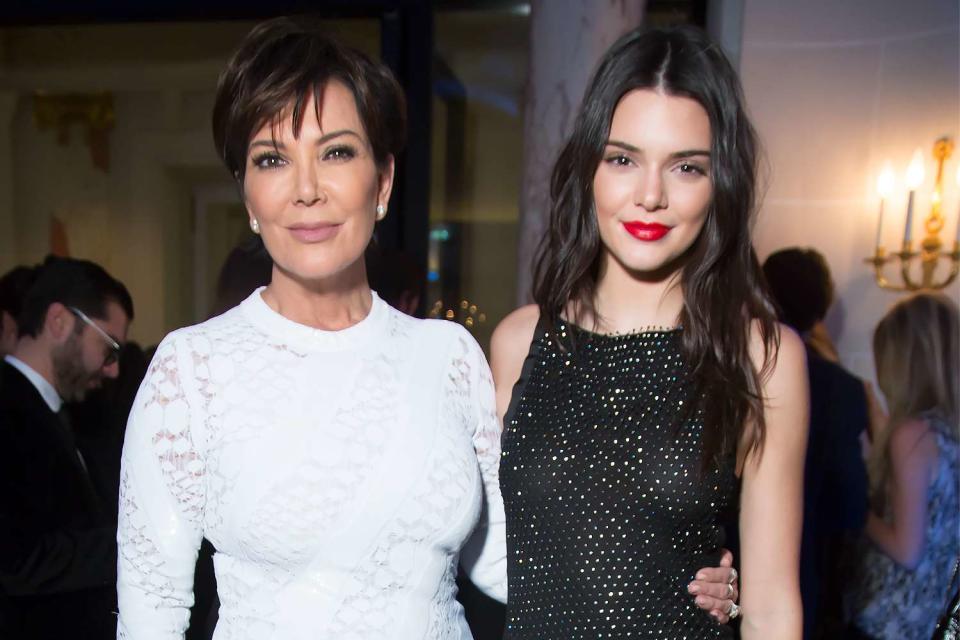 Victor Boyko/Getty Images Kris Jenner and Kendall Jenner