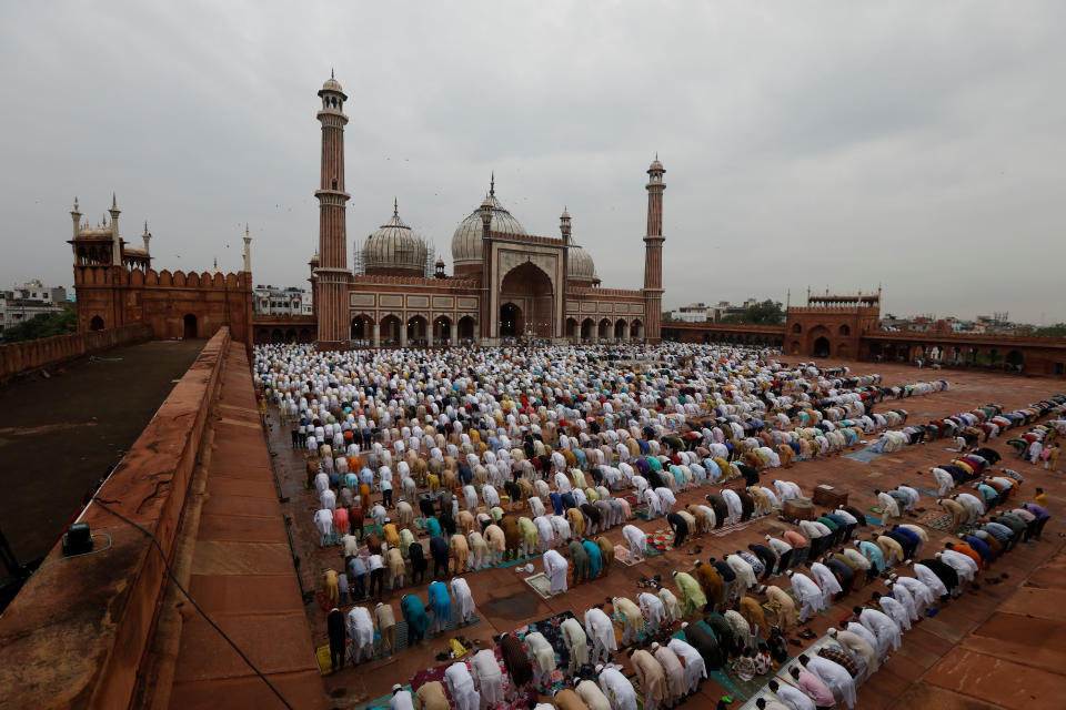 Muslims around the world celebrate Eid al-Adha