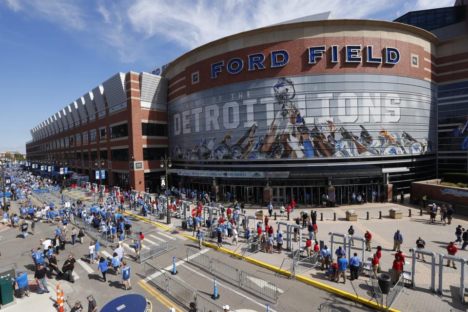 Could Detroit and Ford Field be a future host for the NFL draft? (AP Photo)