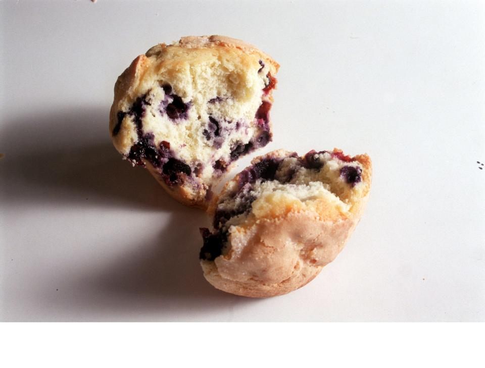 The Jordan Marsh Blues Blueberry Muffin survives the end of the Boston-based department store.