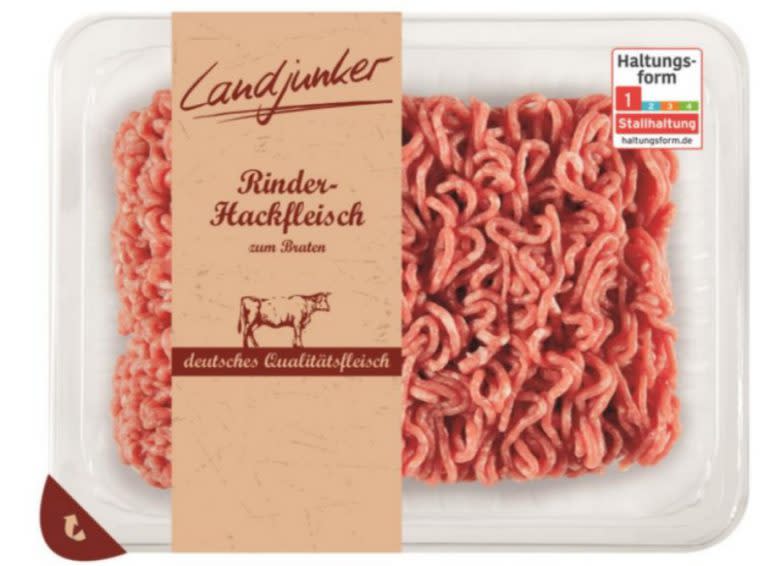 Dieses Hackfleisch wurde von Lidl zurückgerufen. (Produktabbildung: Lidl Deutschland / SB-Convenience GmbH)