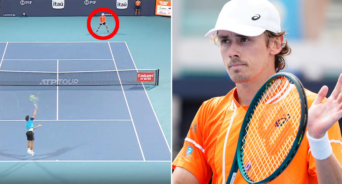 Tennis fans stunned by Alex de Minaur detail amid brutal Aussie drama at Miami Open