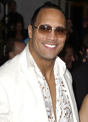 The Rock is happy to be out of the Smackdown Hotel and at the LA premiere of Universal's The Scorpion King