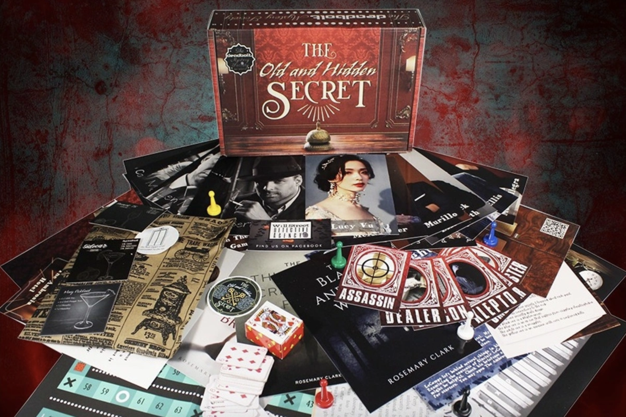 The Deadbolt Mystery Society Monthly Box