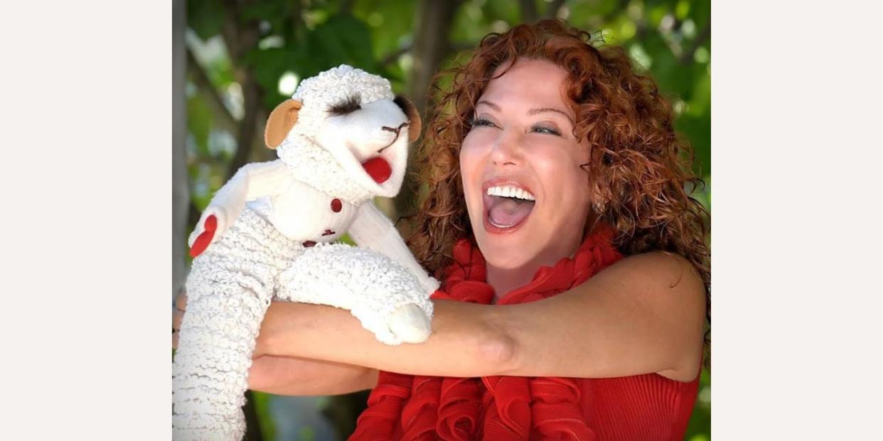 Mallory Lewish and Lamb Chop