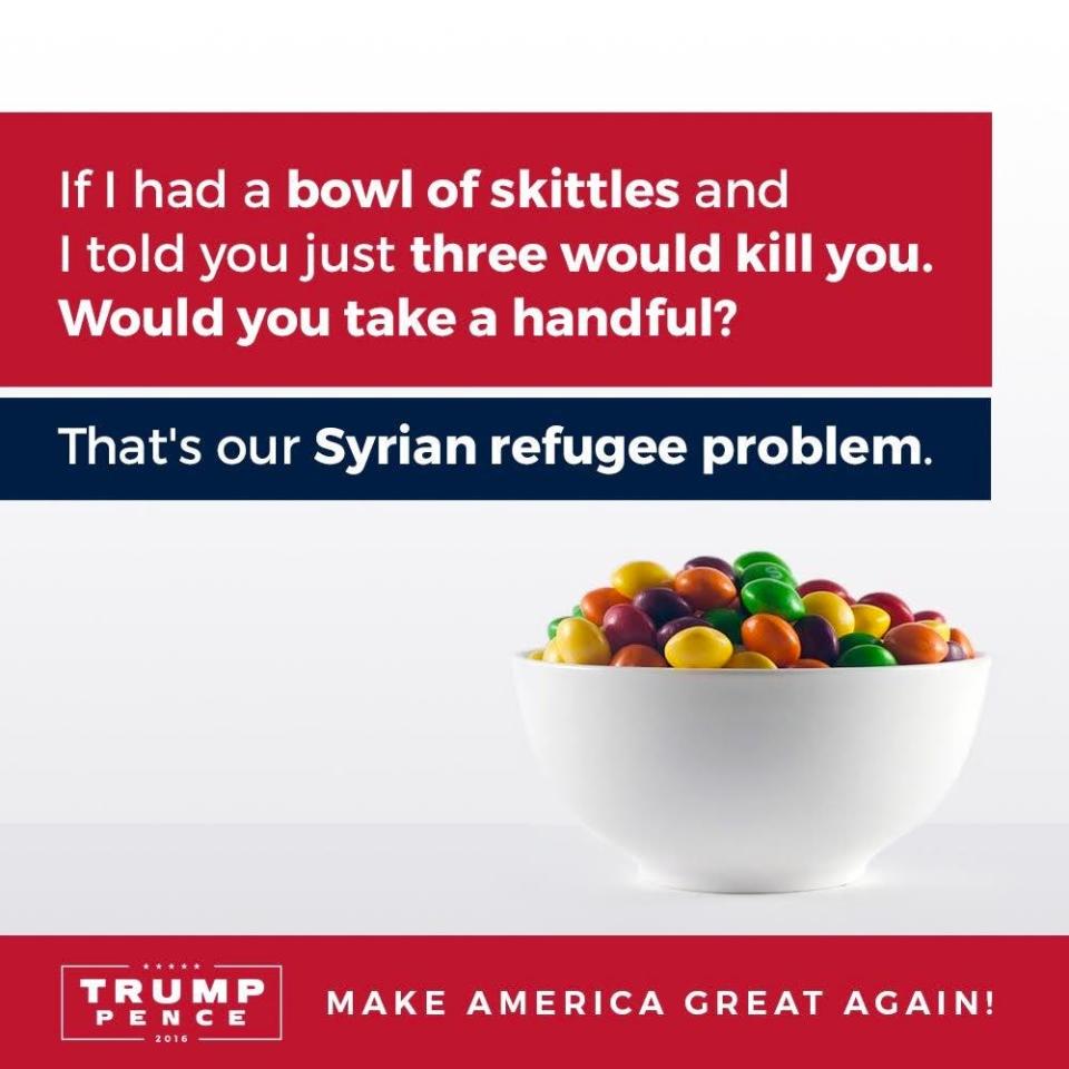 donald trump jr skittles