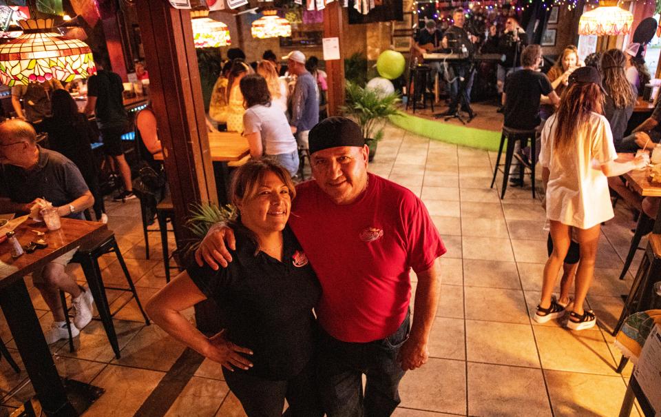 Maria and Jose Romero are the owners of MariaÕs along Old U.S. 41 in Bonita Springs. Photographed on March 19, 2024. They have run the restaurant/bar for 34 years.