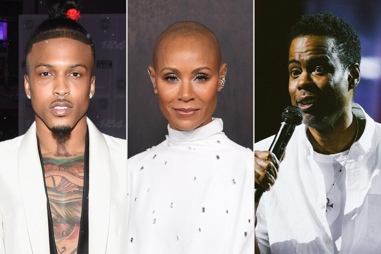 August Alsina ; Jada Pinkett Smith; Chris Rock