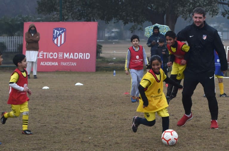 Atletico Madrid hopes to nurture Pakistan's football with their facility, which opened last September in the nation of over 200 million