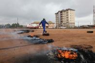 Clashes erupt after Kenyan police officer shot dead several people and himself in a rampage attack, in Nairobi