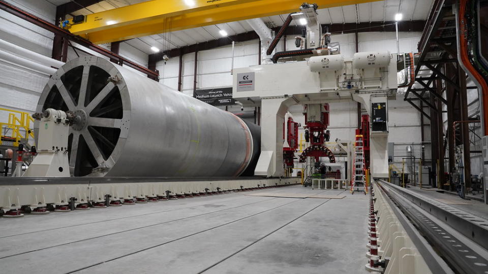 Inside Firefly's facilities in Briggs, Texas.