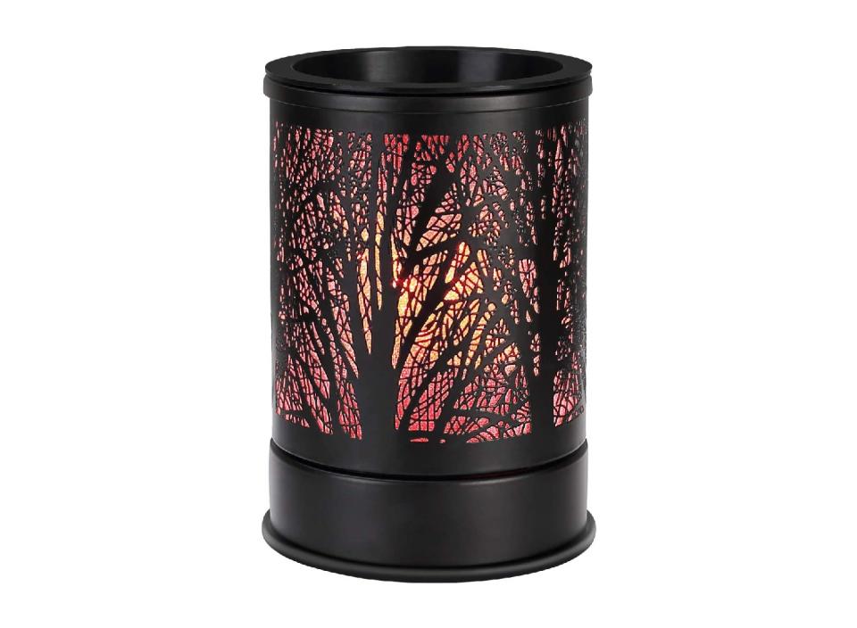 Wax warmer with tree design