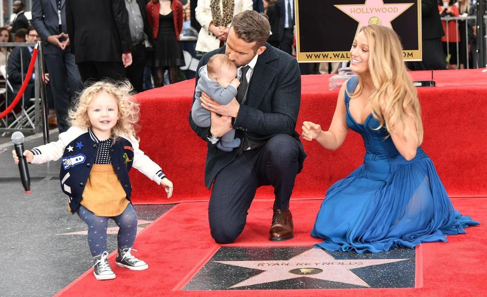 James had an absolute blast at the ceremony, while her dad showed Inez some love. 