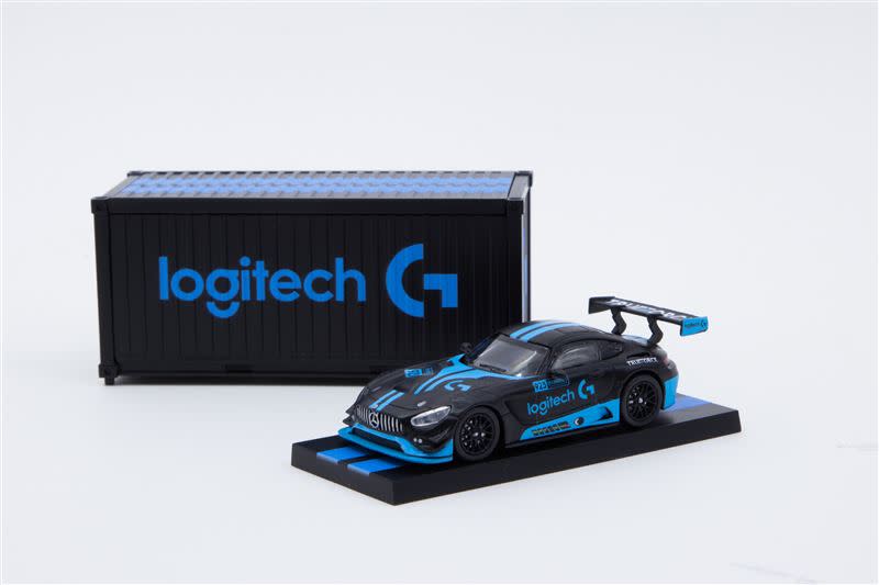 購買指定品項再送Logitech G 40週年紀念模型車。（圖／Logitech G提供）