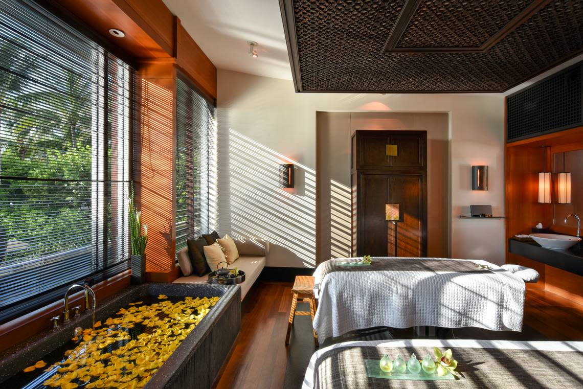 Valmont for the Spa at The Setai Miami Beach, named a Forbes Four-Star spa in 2023. Ken Hayden