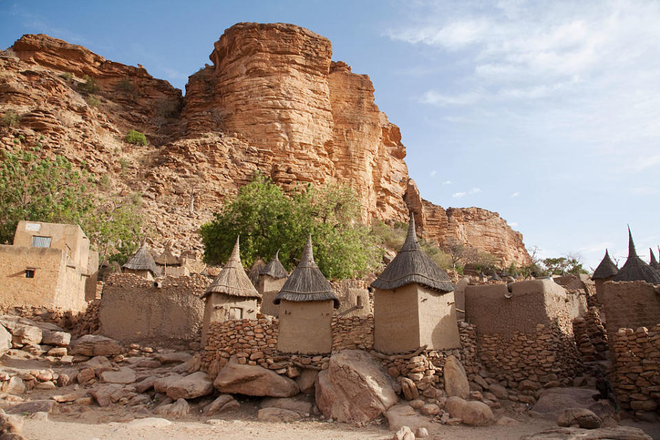 The Bandiagara Escarpment, Mali. | Insights—Universal Images Group via Getty Images