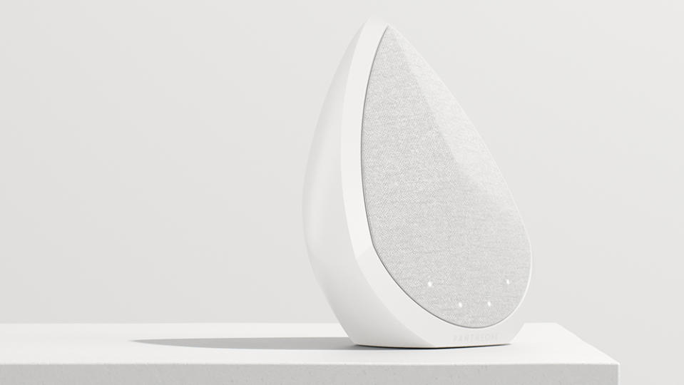 Pantheone Audio Obsidian speaker in White.