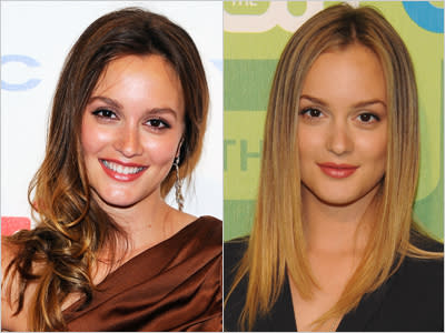 <div class="caption-credit"> Photo by: Stylecaster Pictures</div>Gossip Girl is coming to an end, but here's hoping natural blonde Leighton keeps Blair's darker hue anyway. <br>