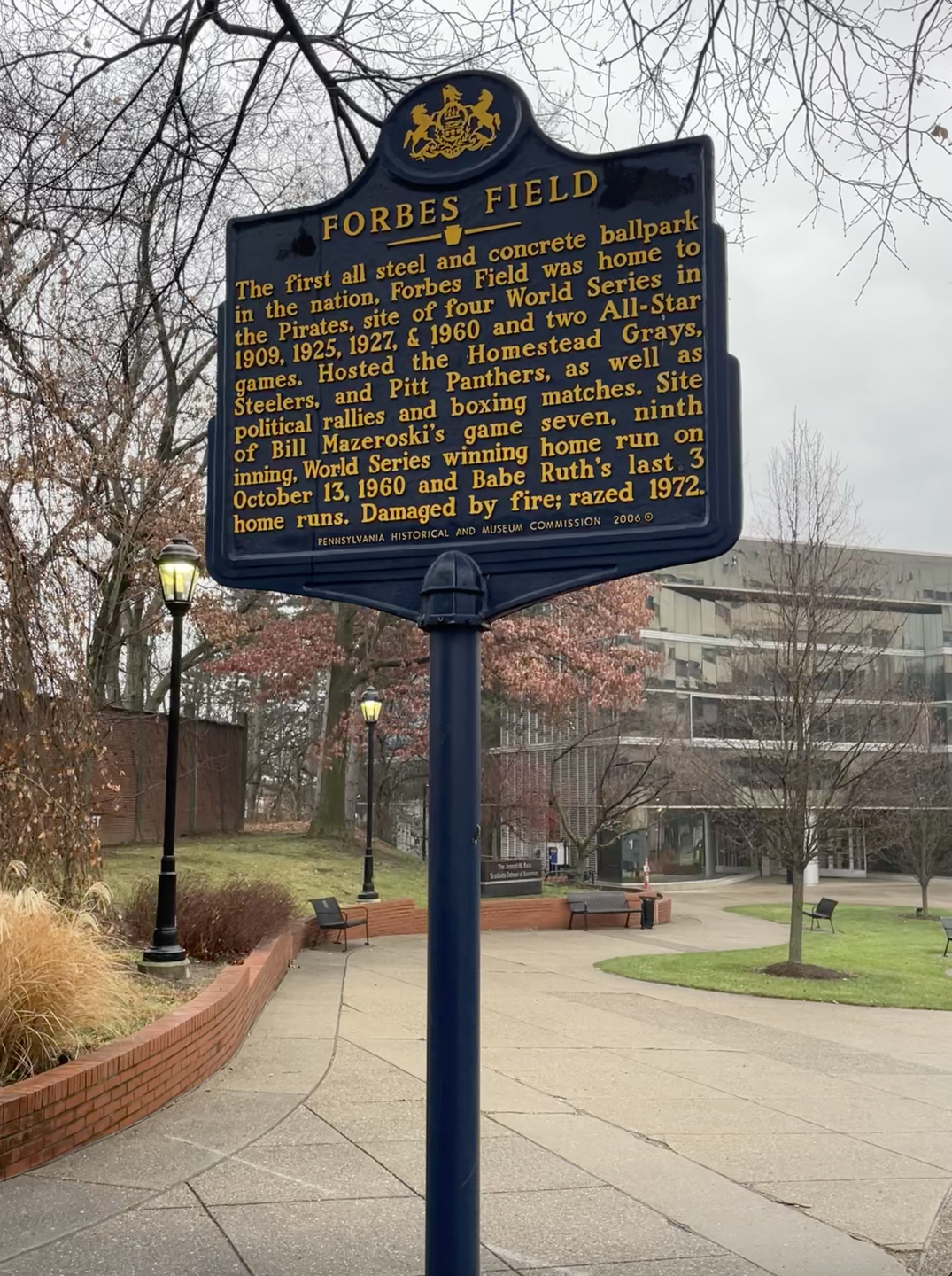 forbes field sign