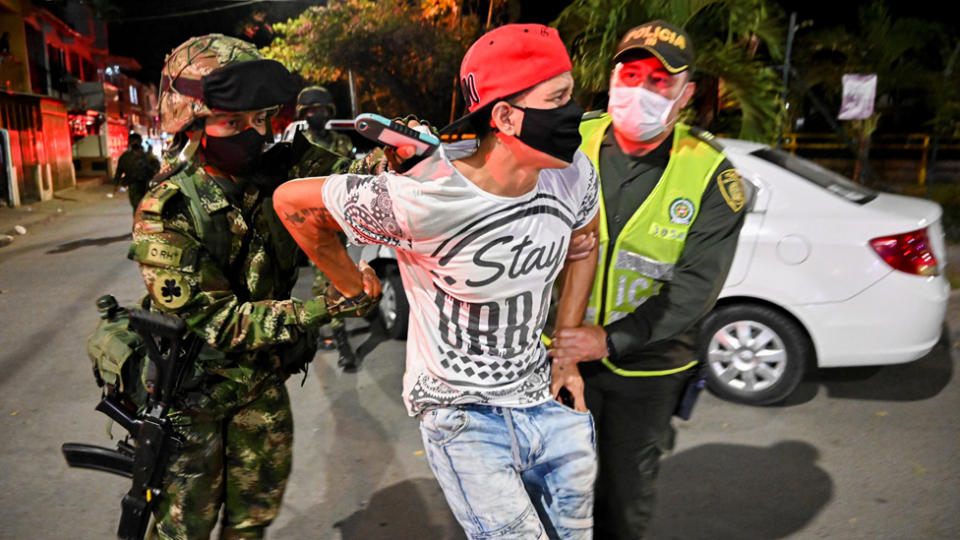 Policias en Colombia