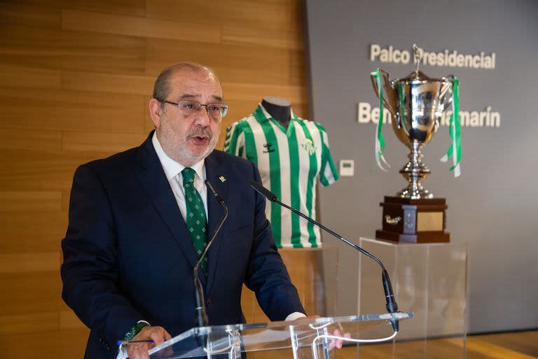 Manolo Rodríguez, periodista e historiador de Real Betis Balompié