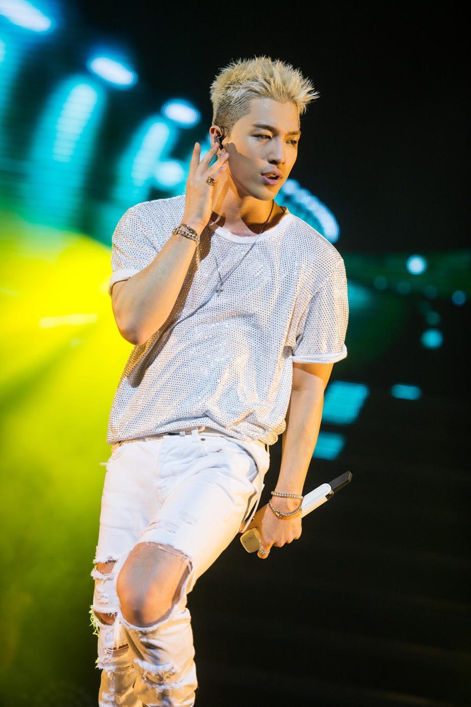 BIGBANG TAEYANG’s White Night concert tour in Singapore (Photo: YG Entertainment)