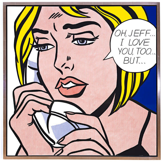 One of Lichtenstein’s most famous works, 