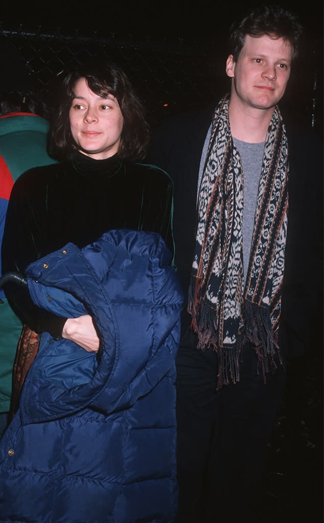 Meg Tilly and Colin Firth