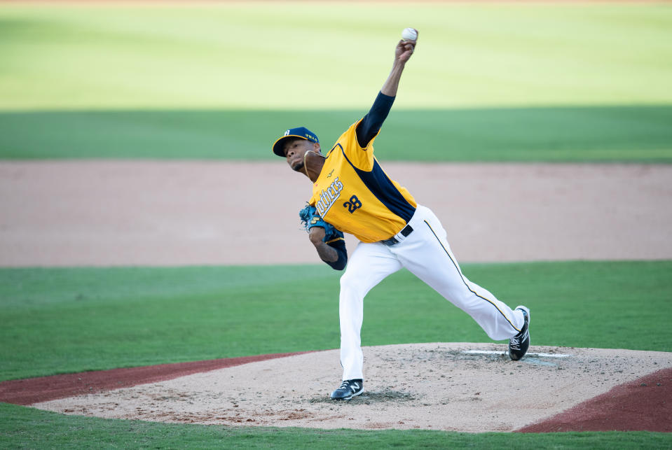 米蘭達（Ariel Miranda）。（資料照，Photo by Gene Wang/Getty Images）