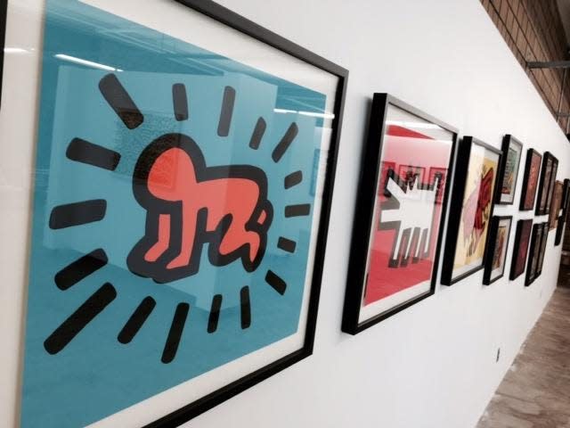 In 2014, the “Urban Visionaries” at the now-defunct Des Moines Social Club prompted both a repeat exhibition 2015 during Art Week. Shown here is a series of prints by the late Keith Haring.