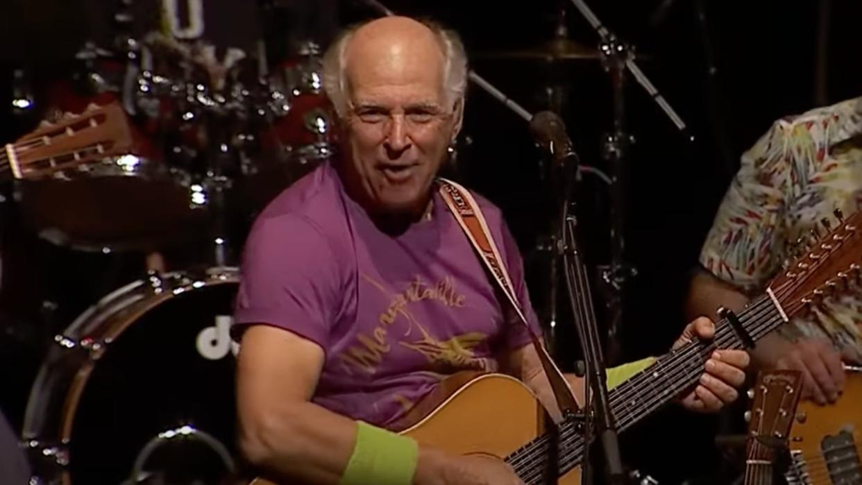  Jimmy Buffett performing in Key West 