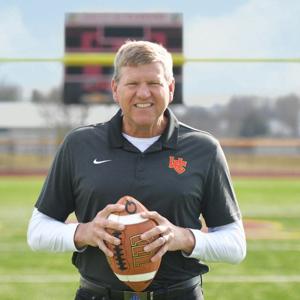 Ron Severance was named Worthington Christian's new football coach in March, succeeding former St. Henry, Penn State and NFL offensive lineman Jeff Hartings.