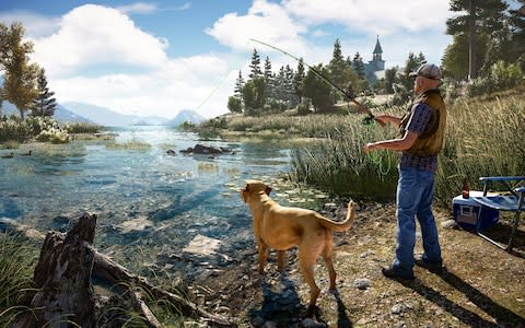 Far Cry 5 fishing