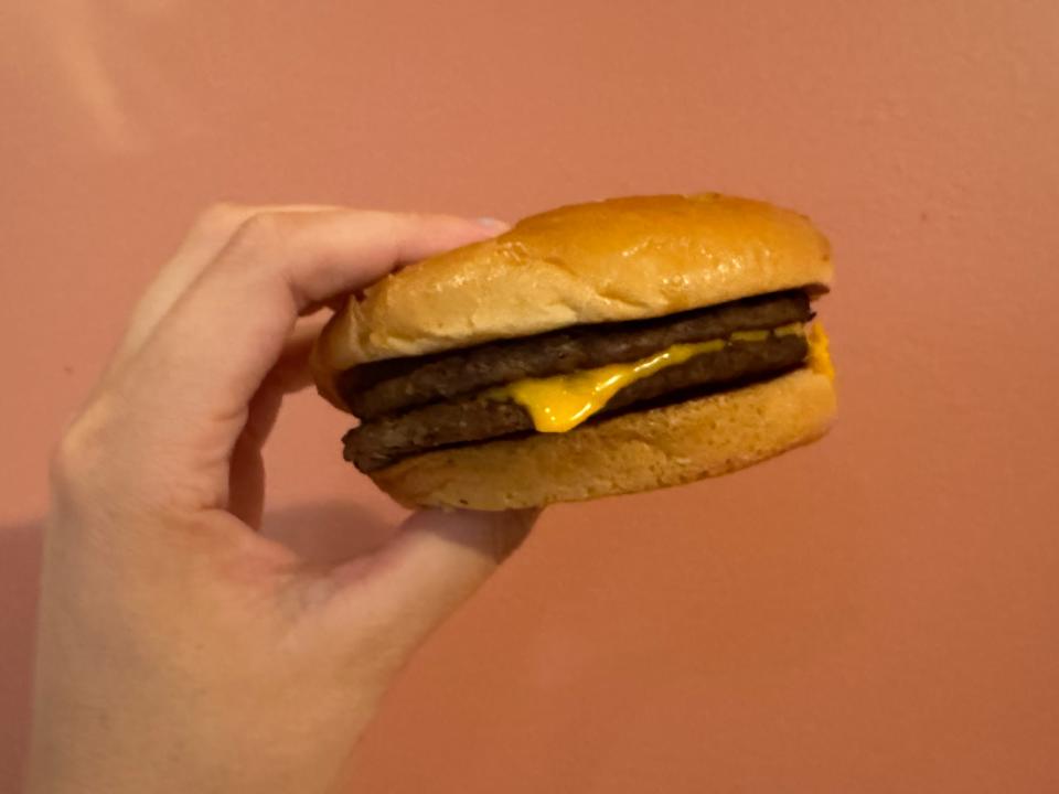 mcdouble burger from McDonald's