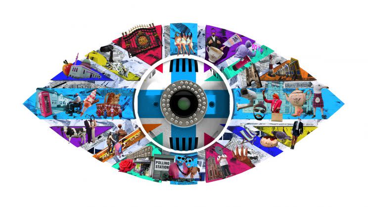 The iconic eye was meant to represent the theme of the new series: Modern Britain