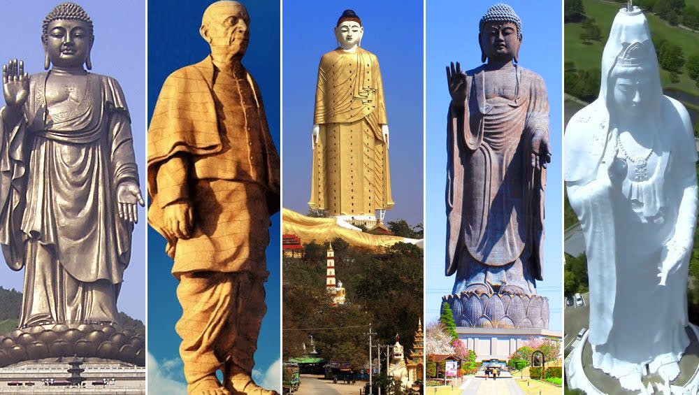 What Are the 5 Tallest Statues in the World?