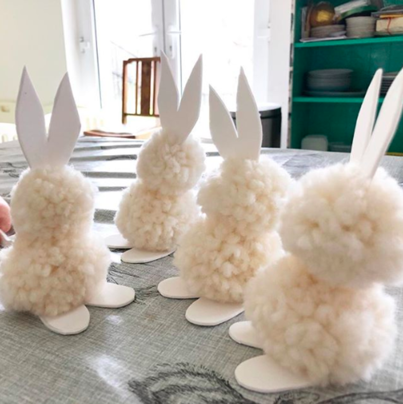 <p>@twigs_and_leaf</p><p>Felt and wool make these bunnies look nearly life-like.</p><p>From Instagram user <a href="https://www.instagram.com/the_lodg/" rel="nofollow noopener" target="_blank" data-ylk="slk:@twigs_and_leaf;elm:context_link;itc:0;sec:content-canvas" class="link ">@twigs_and_leaf</a>.</p>