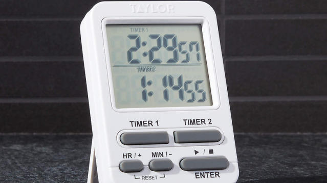 Escali Digital Timer Four Event, Black