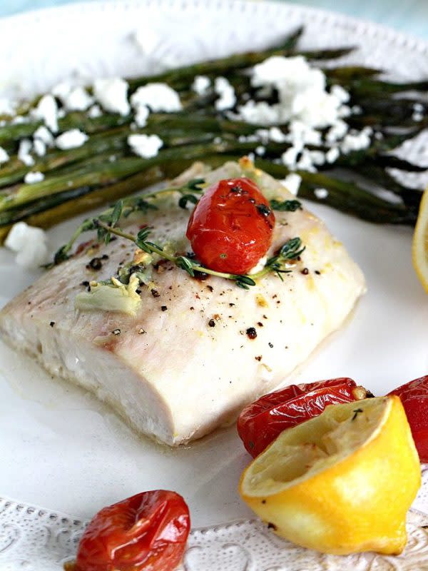 <p>Sweet & Savory Meals</p><p>A delicious dinner on the table in 30 minutes. Grab the recipe <a href="https://sweetandsavorymeals.com/oven-roasted-mahi-mahi-30-minutes-dinner/" rel="nofollow noopener" target="_blank" data-ylk="slk:here;elm:context_link;itc:0;sec:content-canvas" class="link ">here</a>.</p>