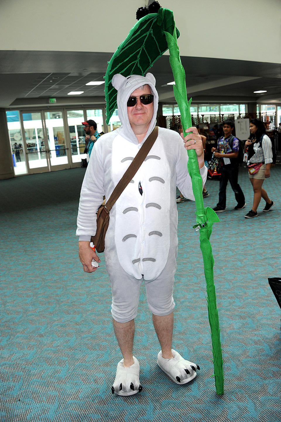 <p>Cosplayer dressed as Totoro at Comic-Con International on July 20 in San Diego. (Photo: Albert L. Ortega/Getty Images) </p>